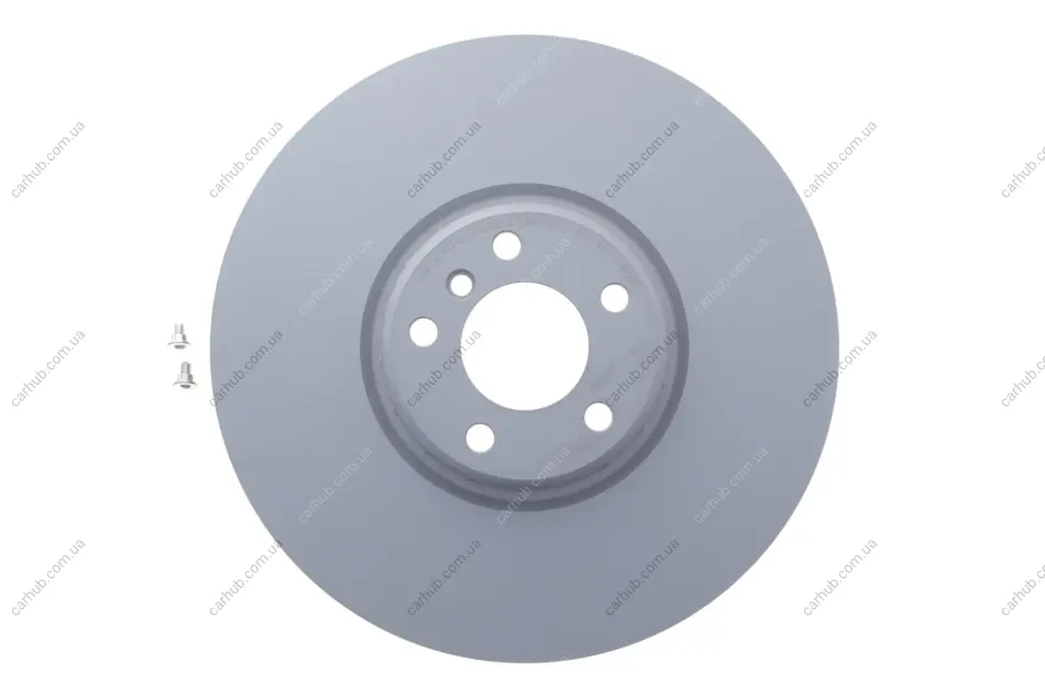Диск гальмівний (передній) BMW X5 (E70/F15/F85)/X6 (E71/E72/F16/F86) 06- (385x36) (R) (з покр) (вент) ATE 24.0136-0144.2 (фото 1)
