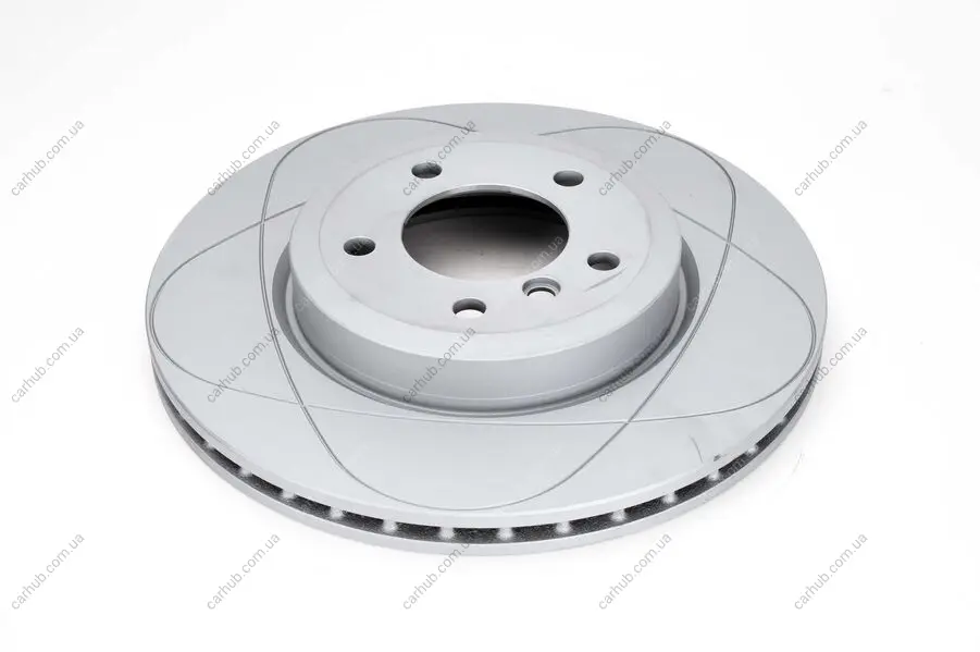 Диск гальмівний, 1шт, PowerDisc, Вентильований, Наскрізні насічки, передн лів/прав, зовнішній діаметр 325 мм, товщина 24,9 мм, BMW 3 (E46), Z4 (E85) 2.5/3.0/3.0D 10.99-08.08 ATE 24.0325-0138.1 (фото 1)