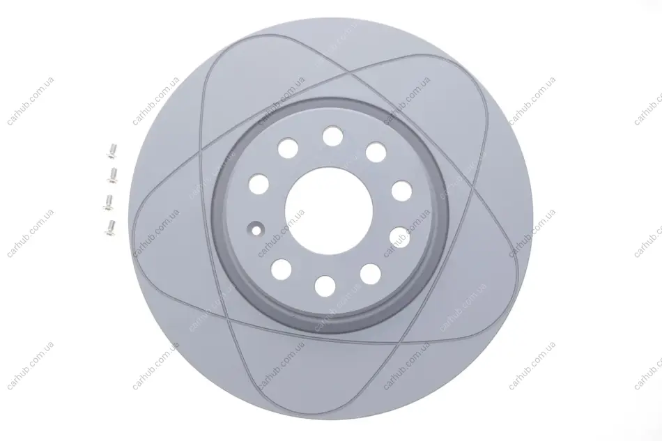 Диск гальмівний (передній) VW Caddy/Skoda Octavia 03- (312x25) PowerDisc ATE 24.0325-0158.1 (фото 1)
