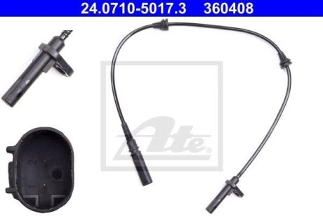 Датчик ABS (передній) BMW X5 (E70)/X6 (F16) 06- ATE 24.0710-5017.3