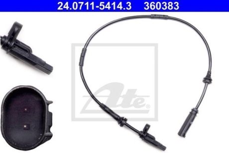 Датчик ABS (задній) BMW X3 (F25)/X4 (F26) 12-18 (L=612mm) ATE 24.0711-5414.3