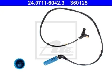 Датчик ABS задн лів/прав BMW 3 (E46) 3.0/3.0D 10.99-12.07 ATE 24.0711-6042.3