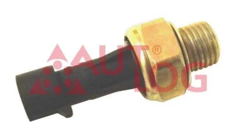 Датчик тиску масла (0,3Бар, 1 pin, чорн) ALFA ROMEO 145, 146, 147, 155, 156, 159, 166, BRERA, GT, GTV, SPIDER CHEVROLET AVEO / KALOS FIAT 500, 500 C, BARCHETTA, BRAVA, BRAVO I 0.65-3.0 10.80- AUTLOG AS2113