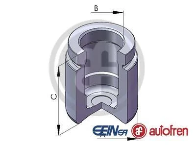 Поршень супорта зад BMW 3 E46/Volvo S60/V70/XC70 42x49 AUTOFREN D025125
