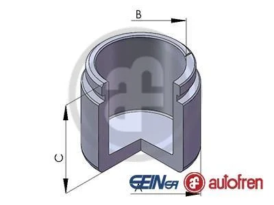 Поршень супорта перед KADETT/VECTRA/CORSA (48х43,4мм) 75- AUTOFREN D02531