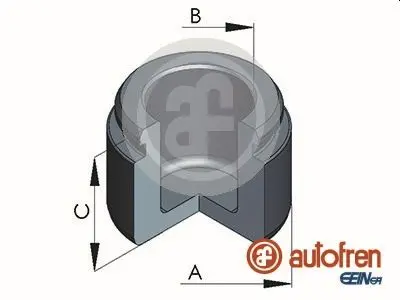 Поршень гальмівного супорта передн (36мм 32мм) AUDI A6 C7, A7, A8 D4 PORSCHE CAYENNE VW TOUAREG 1.8-6.3 10.02-09.18 AUTOFREN D0-25369 (фото 1)