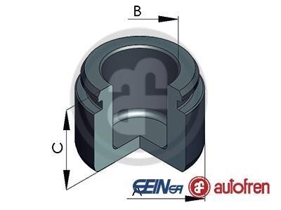 Поршень супорта перед BMW 1/2/3/4/MB W211/212/221/Touareg 44x32 AUTOFREN D025407