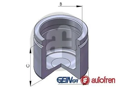 Поршень супорта перед Audi A3/BMW E90-E93/Vectra C/Superb/Passat B5 57x55,5 AUTOFREN D025423