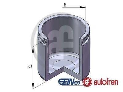 Поршень циліндра супорта AUTOFREN D025502 (фото 1)