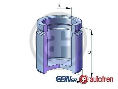 Поршень циліндра супорта AUTOFREN D025666