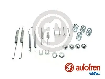 Монтажний набір гальмівної колодки (AKEBONO) NISSAN 100NX, ALMERA I, SUNNY III 1.4/1.6/2.0D 03.90-07.00 AUTOFREN D3-1033A (фото 1)