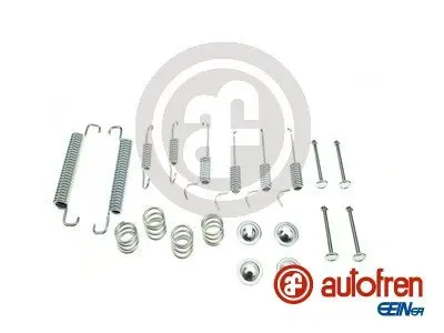 Монтажний набір гальмівної колодки (MANDO) HYUNDAI ACCENT III KIA RIO II 1.4/1.5D/1.6 03.05-12.11 AUTOFREN D3-1040A (фото 1)