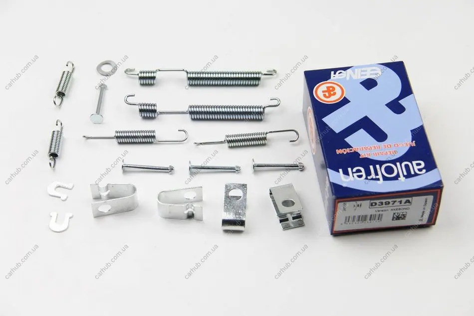 Монтажний набір гальмівної колодки (AKEBONO) HONDA CIVIC III, CIVIC IV, CIVIC V, CRX I, CRX III ROVER 200 I 1.2-1.6 10.83-12.98 AUTOFREN D3-971A (фото 1)