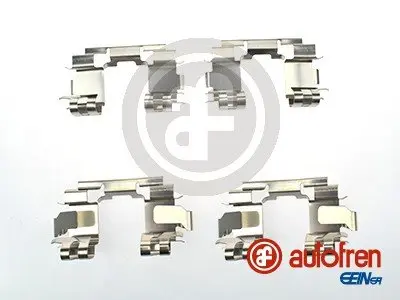 Монтажний набір гальмівних колодок передн HONDA CITY IV, CIVIC V, CIVIC VI, CIVIC VII, CRX III, INTEGRA, JAZZ II, JAZZ III, LOGO 1.2-2.0 10.91-06.14 AUTOFREN D4-2692A (фото 1)