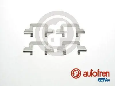 Монтажний к-кт гальмівних колодок пер. POLO/CITROEN C3 02- AUTOFREN D42819A (фото 1)