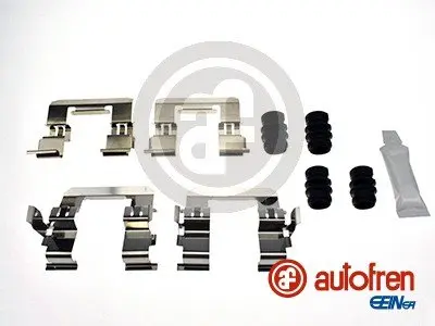 Монтажний набір гальмівних колодок передн SUBARU BRZ, FORESTER, IMPREZA, LEGACY IV, LEGACY V, OUTBACK, XV TOYOTA GT 86 1.5-2.5LPG 12.00- AUTOFREN D4-2862A (фото 1)