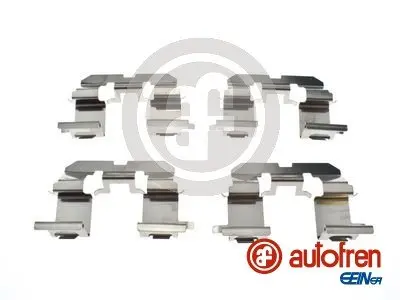 Монтажний набір гальмівних колодок передн TOYOTA CELICA, YARIS, YARIS VERSO 1.0-1.8 04.99-11.05 AUTOFREN D4-2872A (фото 1)