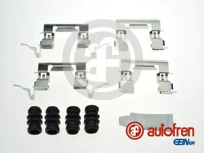 Монтажний набір гальмівних колодок передн NISSAN JUKE, PULSAR 1.2/1.5D/1.6 06.10- AUTOFREN D4-2889A