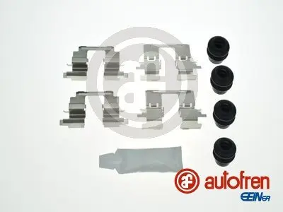 Монтажний набір гальмівних колодок задн NISSAN ALTIMA, CUBE, JUKE, NV200, PULSAR, SENTRA VII, TEANA III 1.2-Electric 10.06- AUTOFREN D4-2891A (фото 1)