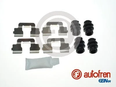 Монтажний набір гальмівних колодок задн DS DS 4, DS 5 CITROEN C4 II, DS4, DS5 PEUGEOT 3008, 3008 I, 308, 308 I, 5008, 5008 I, 508 I, RCZ 1.2-2.0DH 01.08- AUTOFREN D4-2956A
