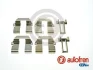 Монтажний набір гальмівних колодок задн FORD GALAXY I, GALAXY MK I SEAT ALHAMBRA VW CALIFORNIA T4 CAMPER, SHARAN, TRANSPORTER T4 1.8-2.8 07.90-03.10 AUTOFREN D4-2960A (фото 1)