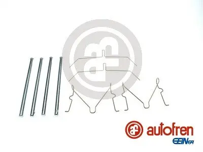 Монтажний набір гальмівних колодок передн TOYOTA HILUX IV, HILUX V, HILUX VI, HILUX VIII, LAND CRUISER, LAND CRUISER 80, LAND CRUISER PRADO VW CADDY II, TARO 1.6-4.5 03.69- AUTOFREN D4-3027A (фото 1)