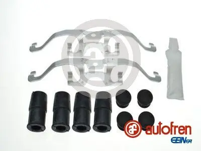 Монтажний набір гальмівних колодок передн FORD FOCUS III, KUGA II, TRANSIT CONNECT, TRANSIT CONNECT V408 1.0-2.3 07.12- AUTOFREN D4-3087A (фото 1)