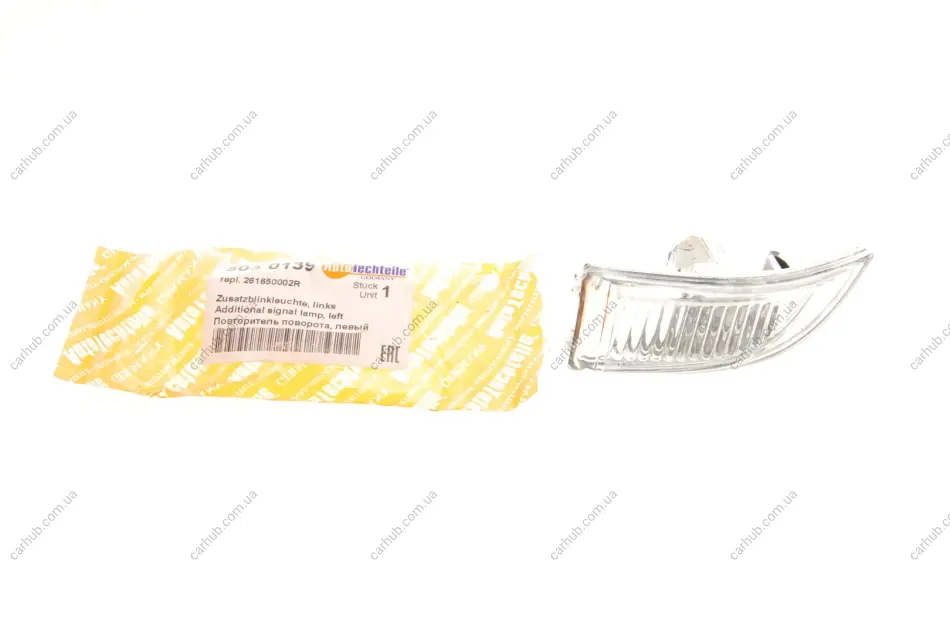Повторювач повороту на дзеркало Renault Megane/Scenic 08- (L) AUTOTECHTEILE 503 0139 (фото 1)