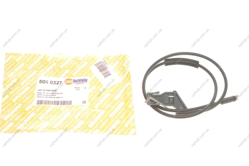 Трос замка дверей (зсувних) (R) Renault Kangoo 97-07 AUTOTECHTEILE 505 0327 (фото 1)