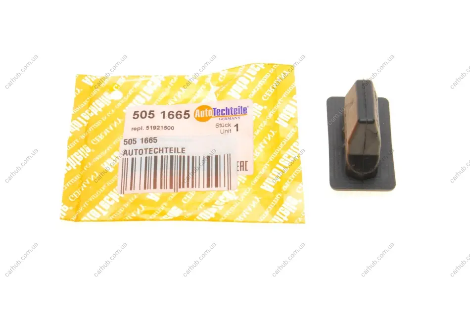 Направляюча дверей (бічних/верхня) Fiat Doblo 09- AUTOTECHTEILE 505 1665 (фото 1)
