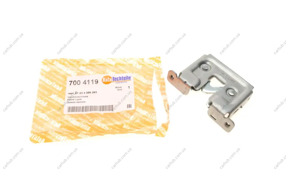 Замок капота BMW 3 (E90)/5 (E60) 03-12 AUTOTECHTEILE 700 4119 (фото 1)