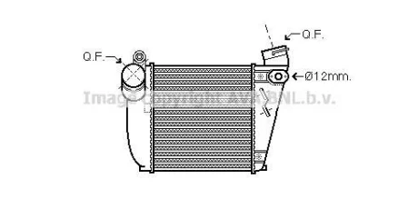 Інтеркулер AVA COOLING AIA4354