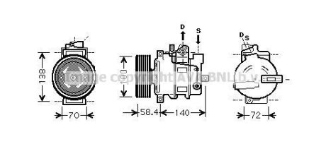 Компресор кондицiонера CLEVER FIT AVA COOLING AIAK262