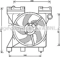 Вентилятор AVA COOLING CN7547