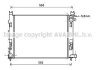 Радіатор, Система охолодження двигуна CLEVER FIT AVA COOLING DAA2007 (фото 1)