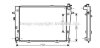 Радіатор, Система охолодження двигуна AVA COOLING HY2126 (фото 1)