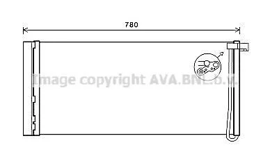 Радіатор кодиціонера CLEVER FIT AVA COOLING PR5083D