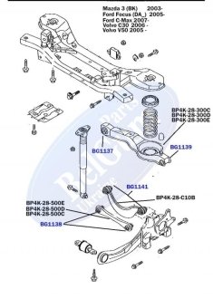 Сайлентблок поперечного рычага.) BELGUM PARTS BG1139