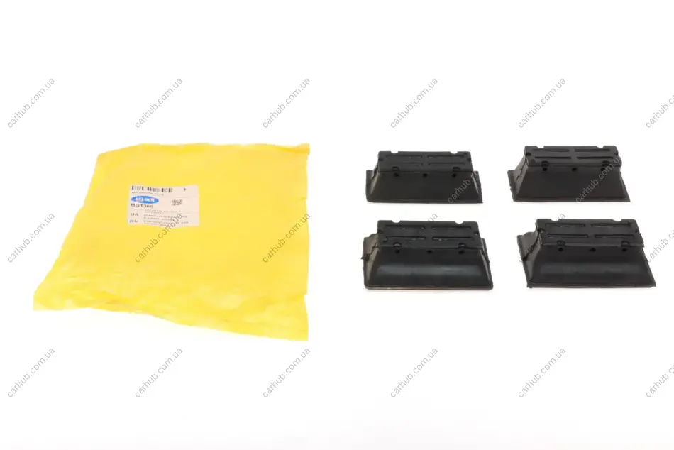 Комплект подушок під 2-х лист. ресору MB Sprinter 96- BELGUM PARTS BG1369 (фото 1)