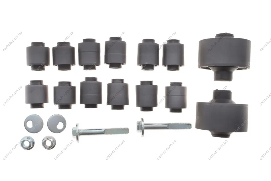 Комплект сайлентблоків задньої підвіски Mitsubishi Lancer 05-/Outlander 06- (14шт.) BELGUM PARTS BGKIT-32 (фото 1)