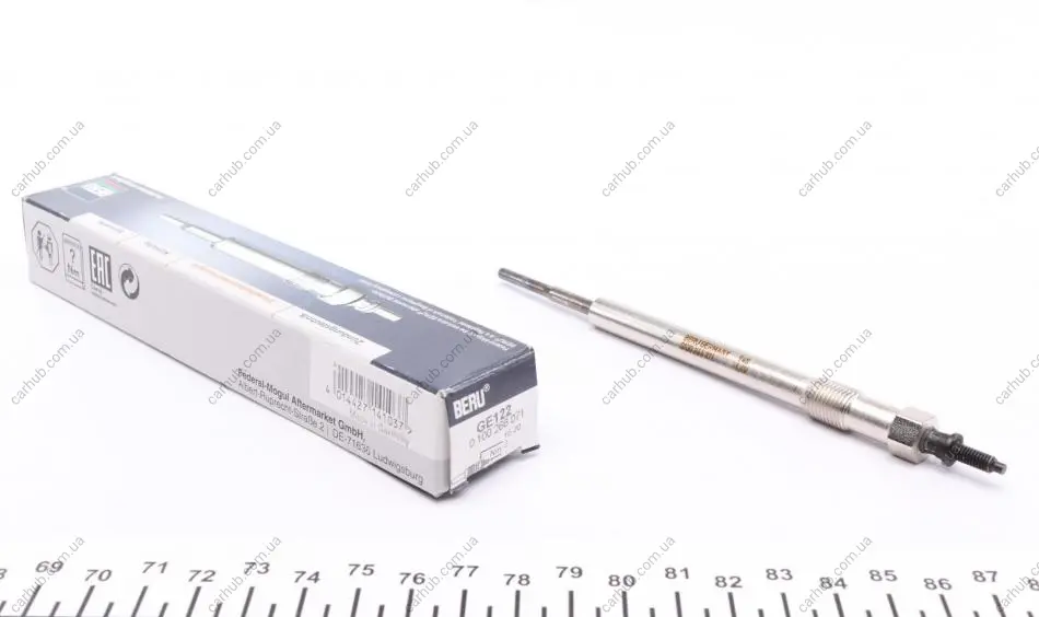 Свічка розжарювання Citroen Jumper/Peugeot Boxer 2.2HDI 11- (4.4 V) BERU GE122 (фото 1)