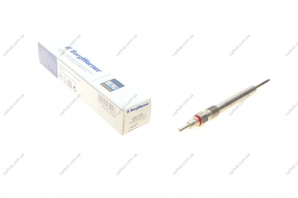 Свічка розжарювання VW T5/Caddy 1.6-2.0 TDI 10- (4.4V) M10x1.0 (L=130mm) BERU GE133 (фото 1)