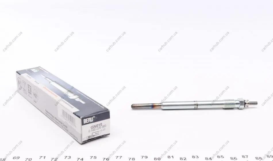 Свічка розжарювання MB A-class (W168)/Vaneo (W414) 1.7CDI 98-05 BERU GN010 (фото 1)