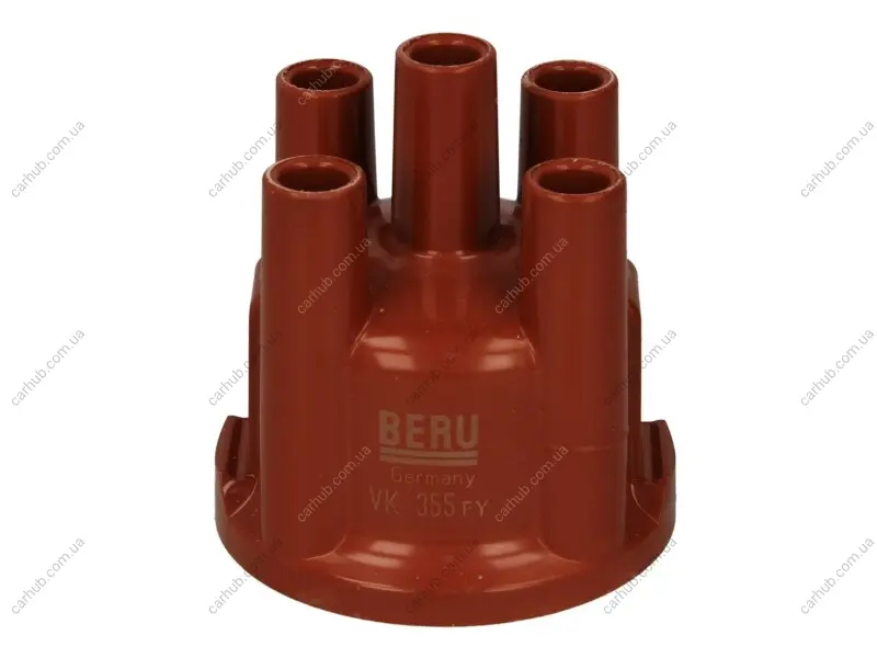 Кришка розподілювача запалювання AUDI 100 C3, 80 B2, COUPE B2 BMW 3 (E21), 3 (E30), 3 (E36), 5 (E12), 5 (E28) SEAT IBIZA II TRABANT 1.1, 1.1 TRAMP, 1.1 UNIVERSAL VW CADDY I 1.0-2.1 07.74-04.03 BERU VK 355 (фото 1)