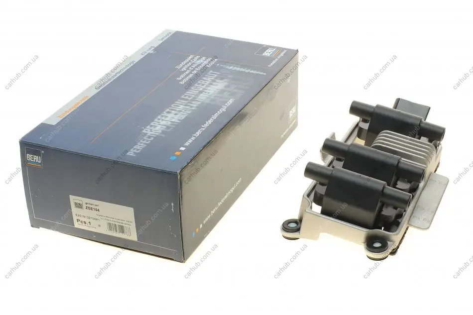 Котушка запалювання Audi A4/A6/VW Passat 2.4/2.8 96-05 BERU ZSE154 (фото 1)