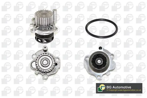 Водяний насос Caddy III/T5 03-/Golf IV/Passat B5/A4/A6 1.8T/2.0i 03- BGA CP18754 (фото 1)