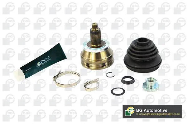 ШРКШ (ШРУС) зовнішній Fabia/Rapid/Roomster/Polo 1.2i/1.4i/1.4TDI/1.9TDI 05- (к-кт) BGA CV0103A (фото 1)