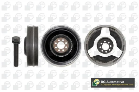 Шків колінвалу A4/A6/A8/Passat 2.5 TDI 97-06 (+болт) BGA DP0200K
