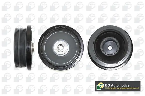 Шків колінвалу BMW 3,5,X3 E46/E91 01-12 BGA DP0374 (фото 1)