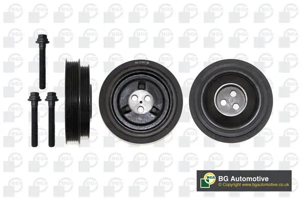 Шків колінвалу Ford Transit 2014-/Tourneo 2011-/Boxer 2011- (+болт) BGA DP0834K (фото 1)